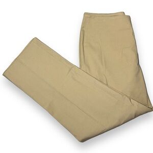 Peace of Cloth Women’s Stretch Cotton Lisa Pant Beige Size 12